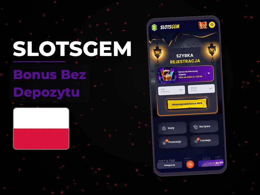 Slotsgem - Bonus Bez Depozytu