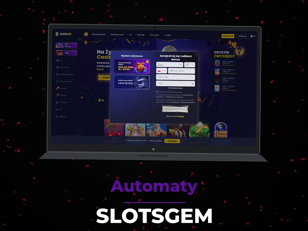 Slotsgem - Automaty