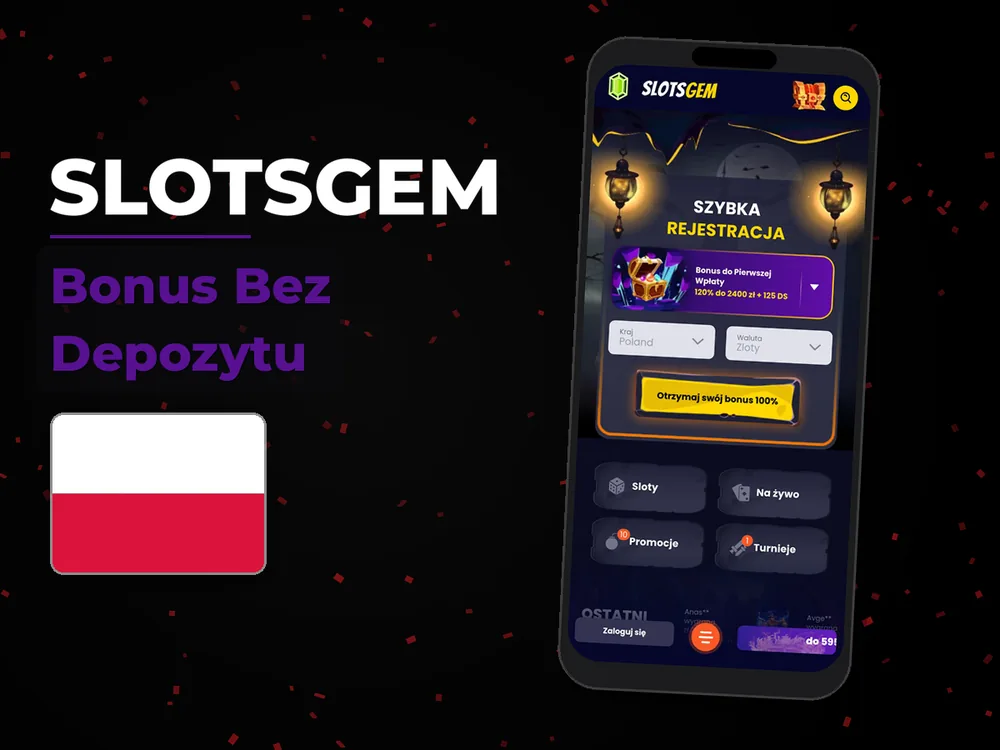 Slotsgem - Bonus Bez Depozytu